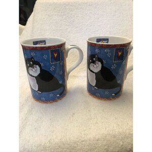 Pair Of Vintage Elizabethan Fine Bone China "Chief